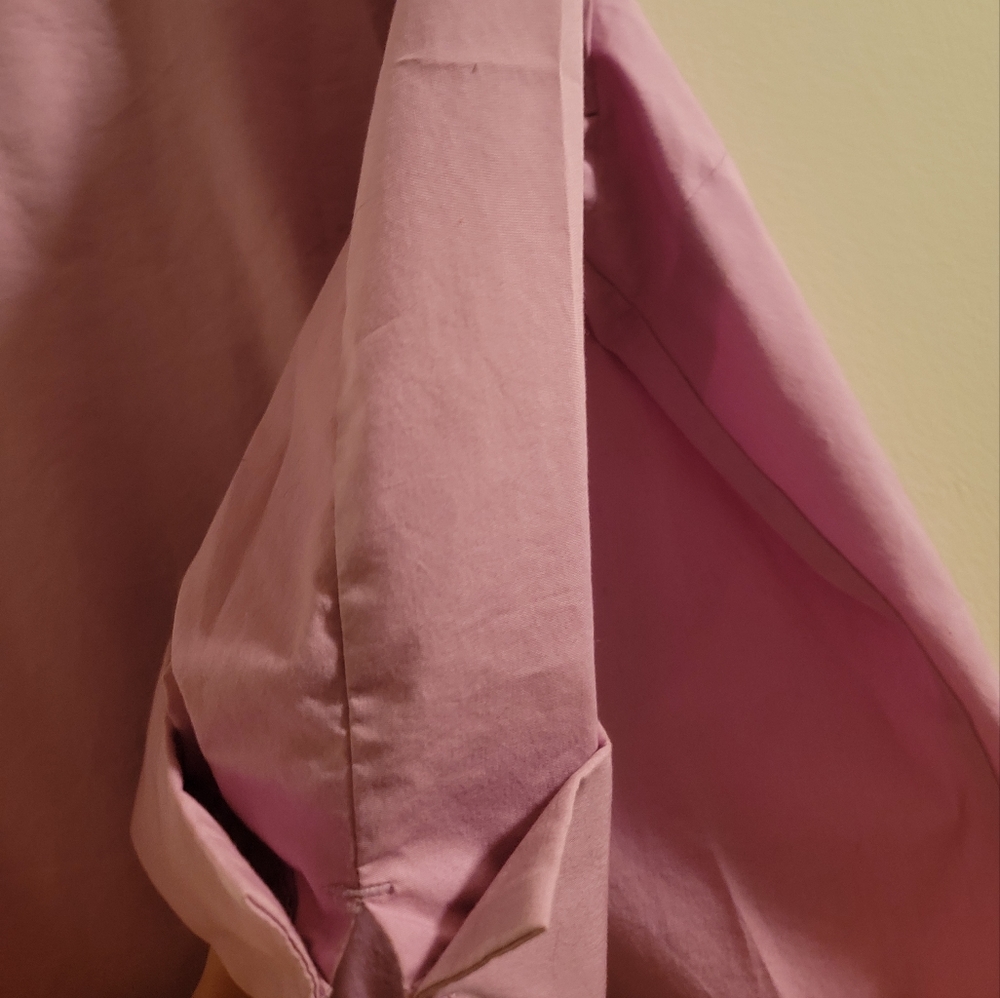 Ladies Button Down Pink Blouse